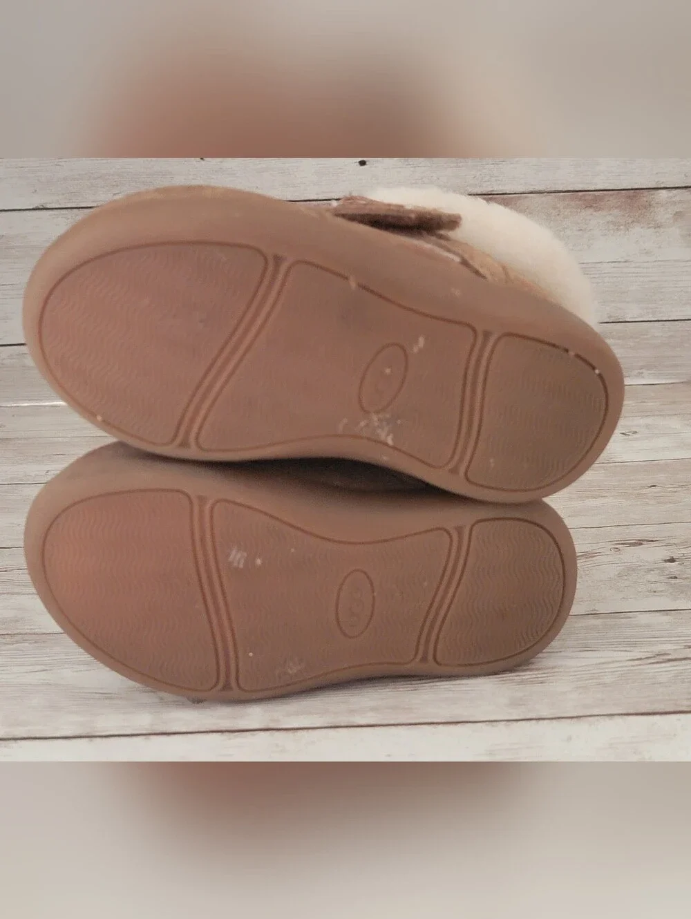 UGG Kids/Toddler Nolen Suede Boots (1106229T) - Size 6 - Brown
